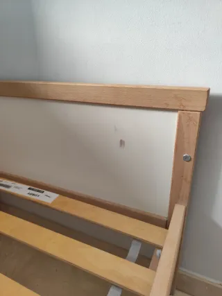 Pack cama Ikea SNIGLAR + colchón + protector