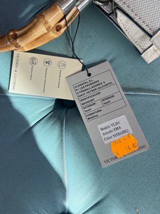 Bolso Victorio & Lucchino Gris y Blanco