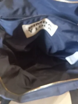 Bimba y Lola Bolso Grande Azul Marino