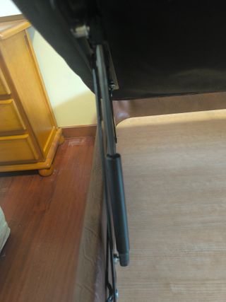 Canapé 1.35 polipiel marrón