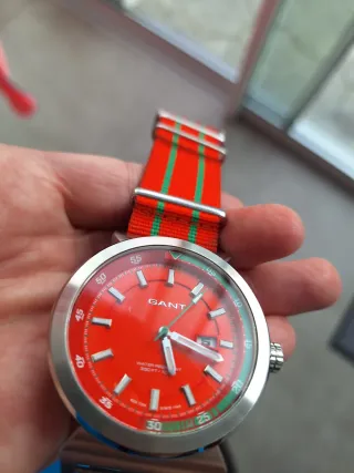 Reloj Gant Naranja y Verde