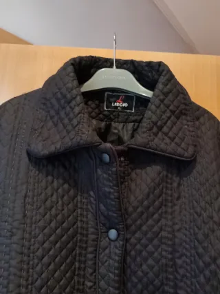 Anorak acolchado mujer Liscio negro XXL