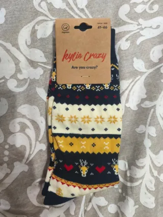 Calcetines Kylie Crazy Navideños Talla 41-46