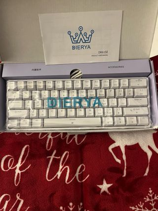 Teclado y Ratón Ducky DK61SE Azul