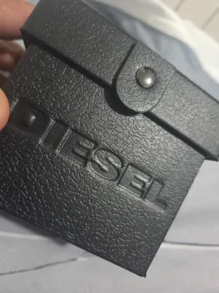 Reloj Diesel Negro y Naranja