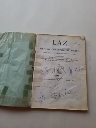Libro de Solfeo LAZ - Método Graduado