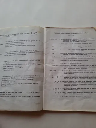 Libro de Solfeo LAZ - Método Graduado