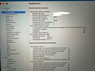 MacBook Pro M1 8GB RAM 512GB SSD como nuevo
