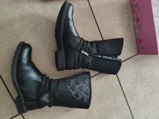 Stivaletti bambina n.34 neri