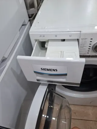 Lavadora Siemens Blanca