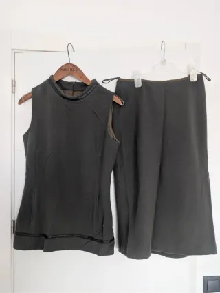 Conjunto 2 piezas Purificación García Verde Oliva