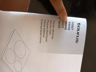 Vitrocerámica Taurus 4 fuegos