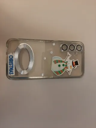 Cover Samsung Galaxy S23 con Pupazzo di Neve