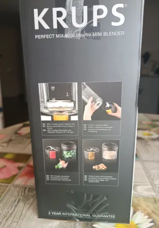Batidora Krups Perfect Mix 9000 Nueva