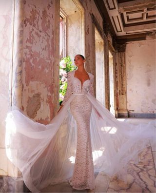 Vestido de Novia Encaje Blanco