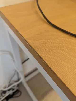 Escritorio Maisons du Monde Madera/Blanco