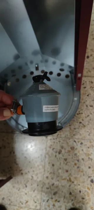 Estufa Blue Bell Llama Azul