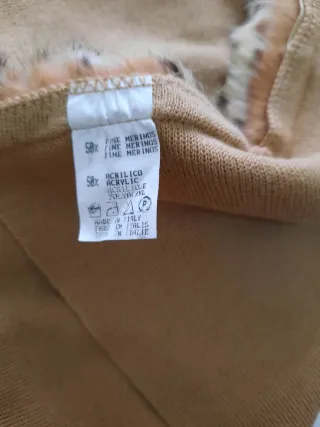 Bufanda Di Carlo Camel Beige