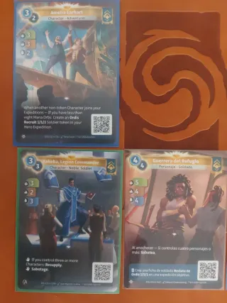 Lotto di 8 carte Altered Ordis uniche