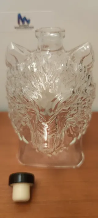 2 Botellas Licor Cristal