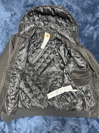 Chaqueta Carhartt Active Negra con Capucha