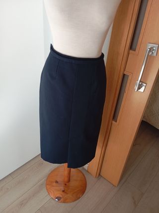 Falda tubo midi Zara Talla XL