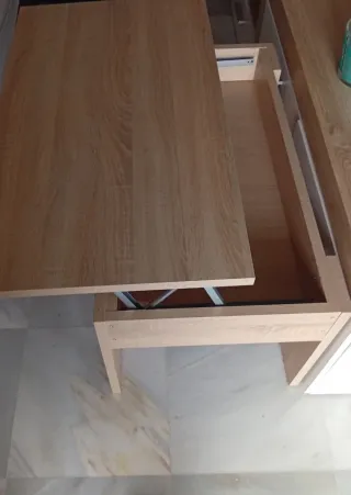 Mueble salón modular, aparador y mesa de centro.