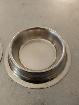 Set 2 ciotole acciaio inox