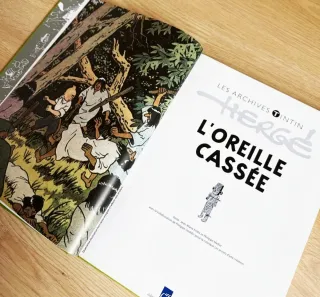 L'oreille cassée - Les Archives de Tintin