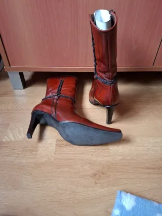 Botines de media caña