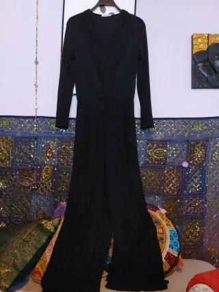 Mono fiesta negro con brillos