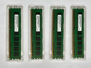 Pack 4x 2GB DDR3 RAM DIMM Micron