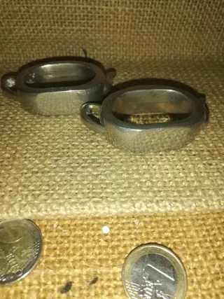 Servilleteros  vintage tetera plateados macizos