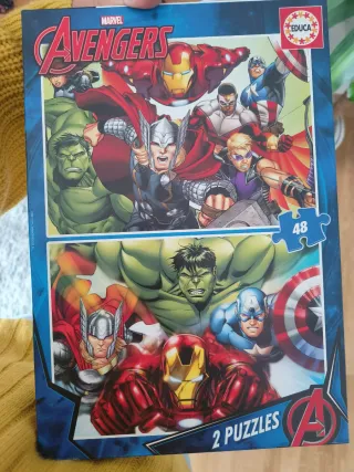 Puzzle 2 Puzzles Los Vengadores Educa