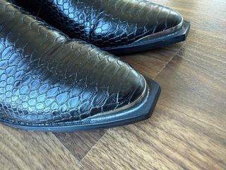 Botines Stradivarius efecto piel serpiente