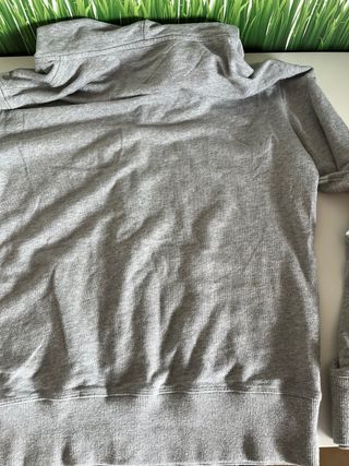 Felpa Tommy Hilfiger Grigia Zip Taglia L