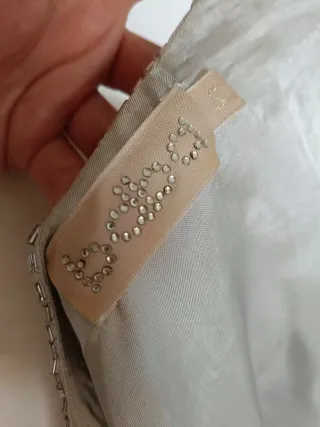 Torera BDBA Lentejuelas Plata Fiesta Talla Única