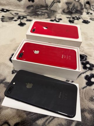 iPhone 8 Plus Nero e Rosso