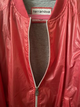 Chaqueta bomber roja Terranova
