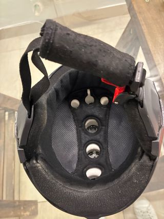 Casco de esquí Dainese negro. talla 60.