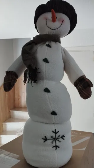 Muñeco Nieve Navidad Decoración