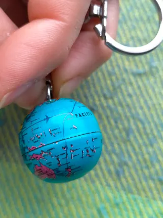 Llavero Globo Terráqueo