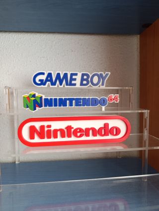 Letreros videoconsolas nintendo