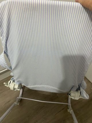 Hamaca para bebé rayas azules esta nueva