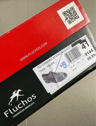 Zapatos Fluchos Marrón Talla 41