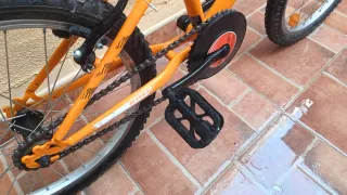 Bicicleta infantil 20 pulgadas naranja