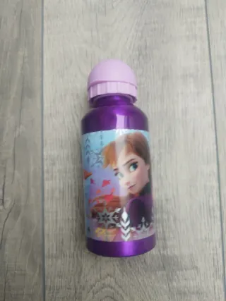 Kit merienda Frozen: fiambrera y botella