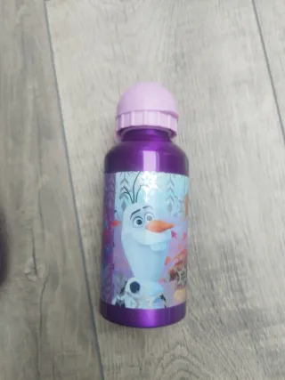 Kit merienda Frozen: fiambrera y botella