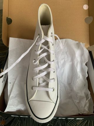 Botas Converse Piel Blancas N39