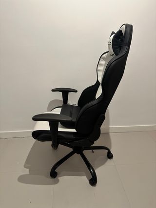 Silla Gaming Dkelincs Negra y Blanca